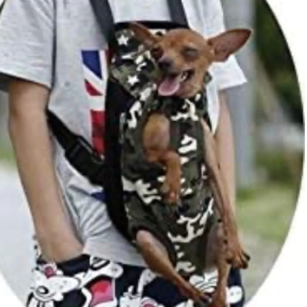 Portable Travel Adjustable Front Dog Backpack